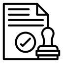 승인결정서 통보